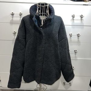 Universal Thread Fleece Zip Up/Snap up Jacket, size L